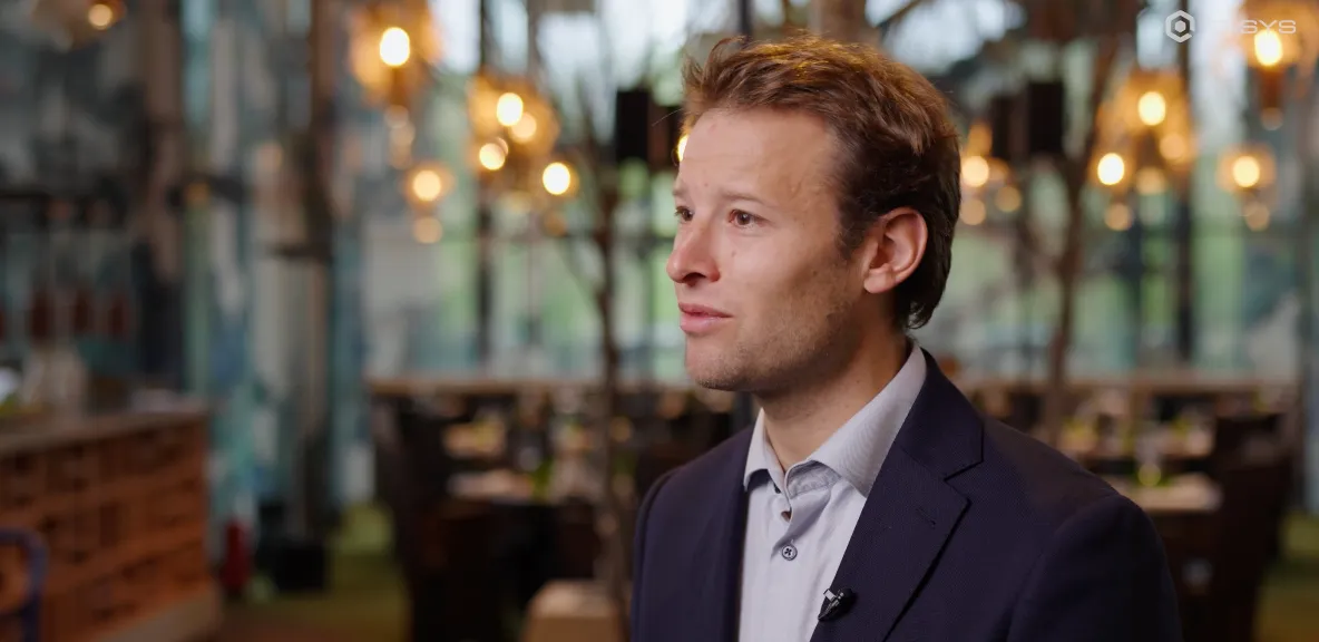 Interieur uit de Record Films-productie voor Mix Brussels en Q-Sys